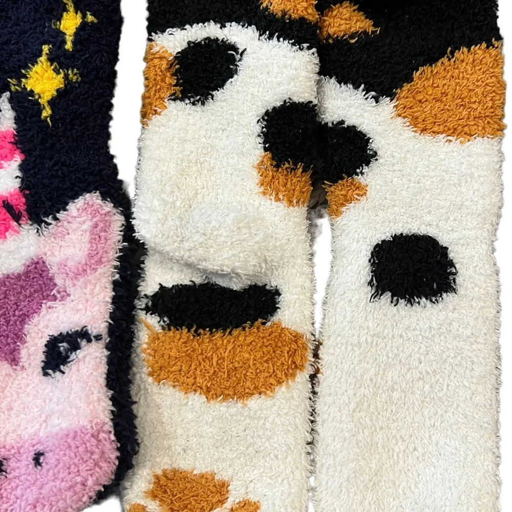 Set of 3 fuzzy socks